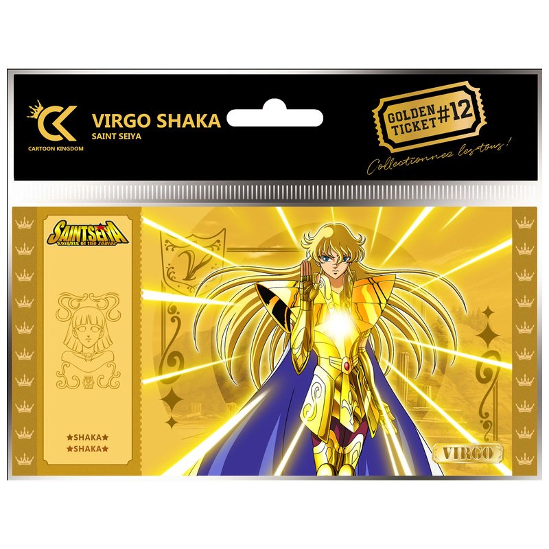 Saint Seiya Golden Ticket Shaka X5
