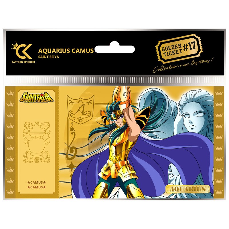 Saint Seiya Golden Ticket Camus X5