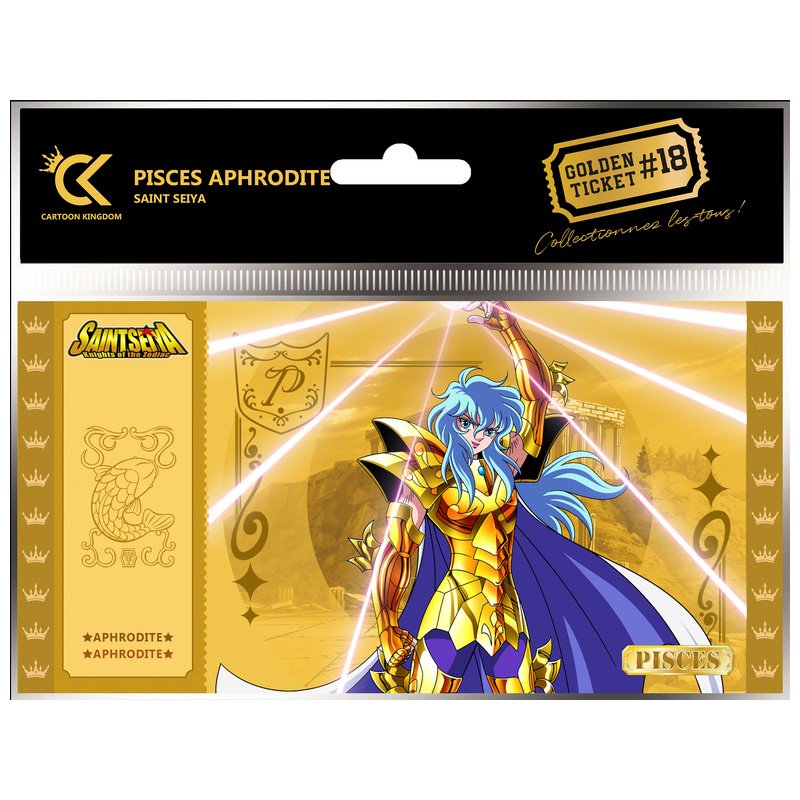 Saint Seiya Golden Ticket Aphrodite X5