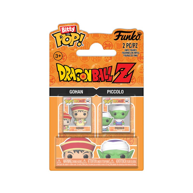 DBZ Bitty Pop 2-Pack Gohan & Piccolo