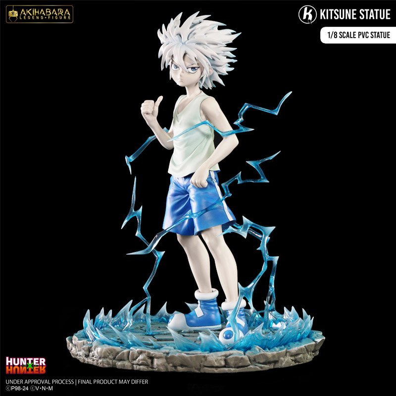 Hunter X Hunter Figurine Pvc 1/8 Killua Kirua Zoldieck 21Cm - hunter-x-hunter - STATUE