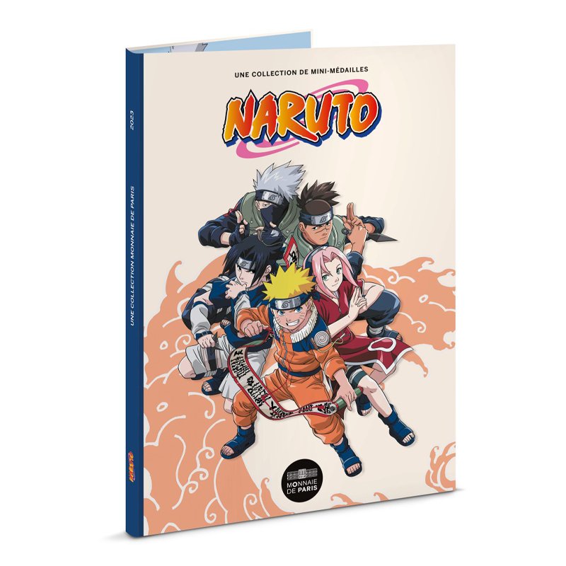 Naruto Monnaie De Paris Medaille Album Collector
