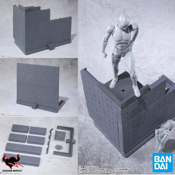 Base Effect Brick Wall Gris TamaSHii Option