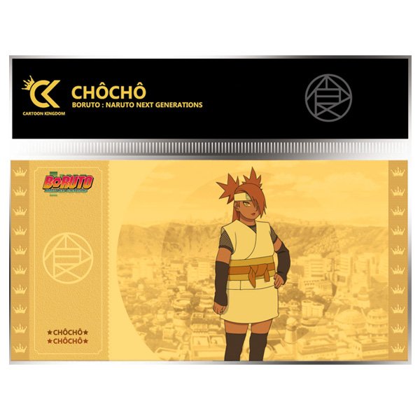 Boruto Golden Ticket Col.1 Chocho Lot - boruto-naruto-next-generations - GOLDEN TICKET