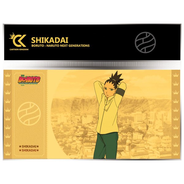 Boruto Golden Ticket Col.1 Shikadai Lot - boruto-naruto-next-generations - GOLDEN TICKET