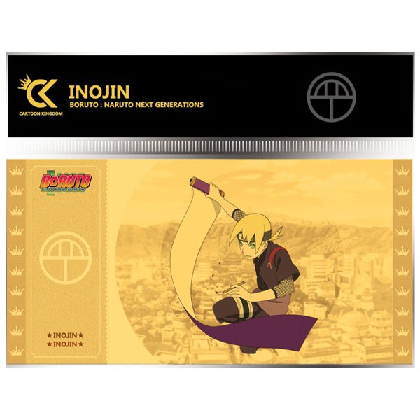 Boruto Golden Ticket Col.1 Inojin Lot - boruto-naruto-next-generations - GOLDEN TICKET