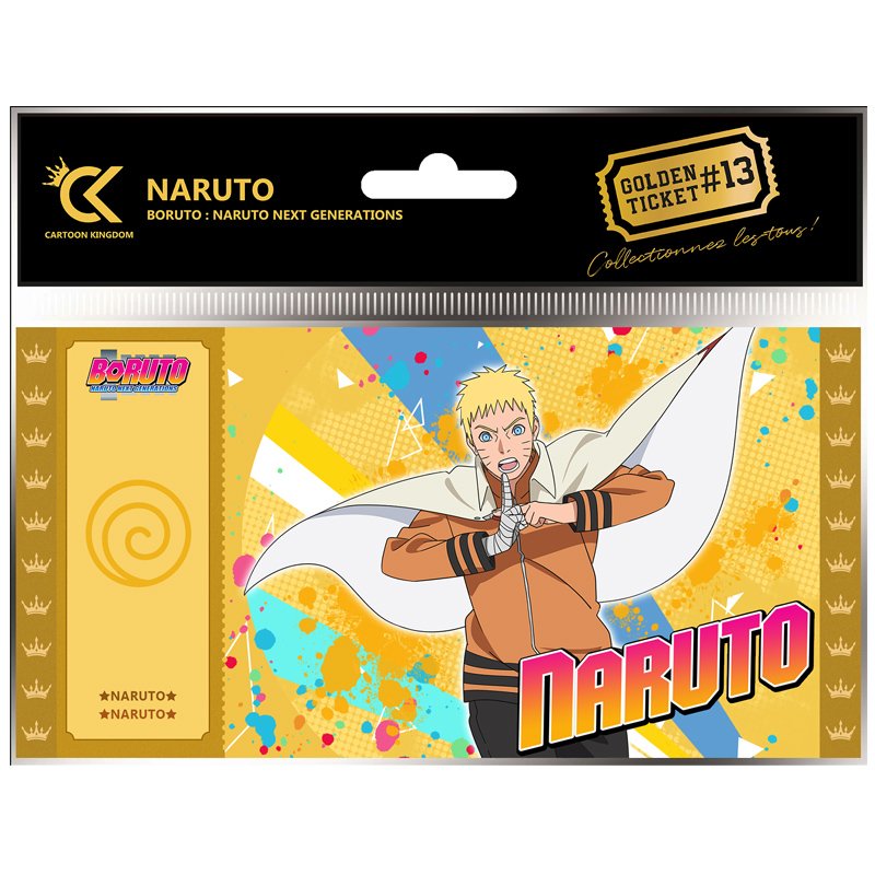 Boruto Golden Ticket V2 Naruto - naruto - GOLDEN TICKET