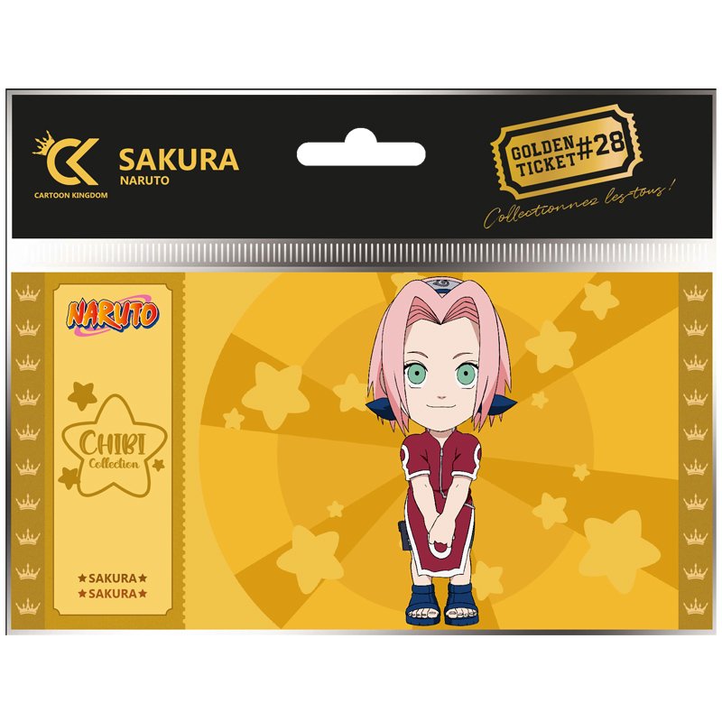 Naruto Golden Ticket Chibi Sakura X10