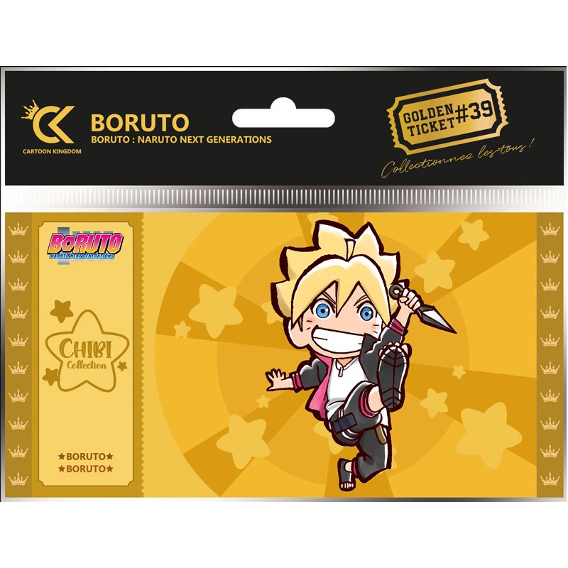 Boruto Golden Ticket Chibi Boruto - boruto-naruto-next-generations - GOLDEN TICKET