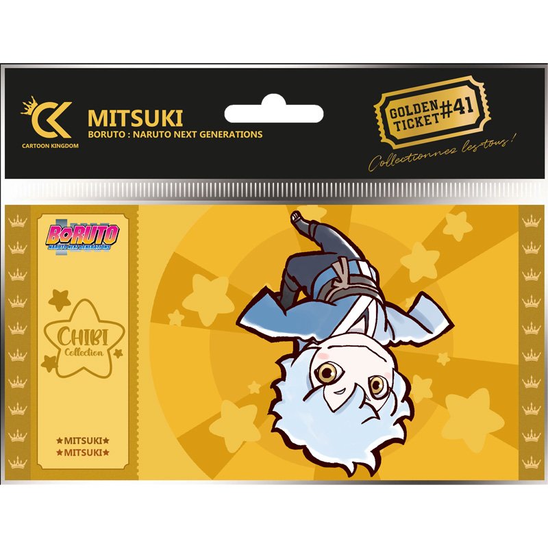 Boruto Golden Ticket Chibi Mitsuki - boruto-naruto-next-generations - GOLDEN TICKET