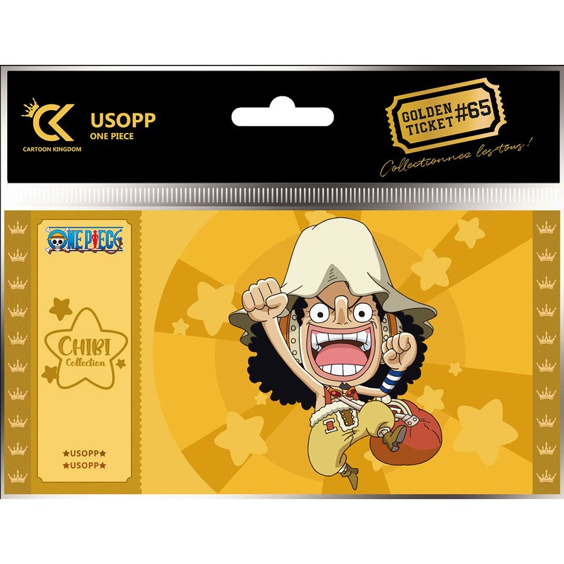 One Piece Golden Ticket Chibi Usopp x5