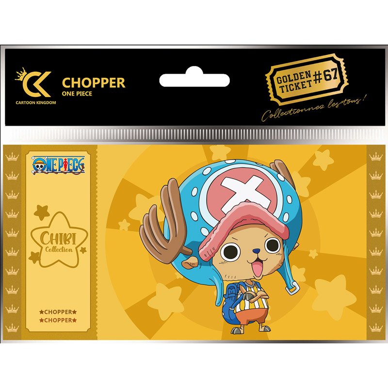 One Piece Golden Ticket Chibi Chopper x5