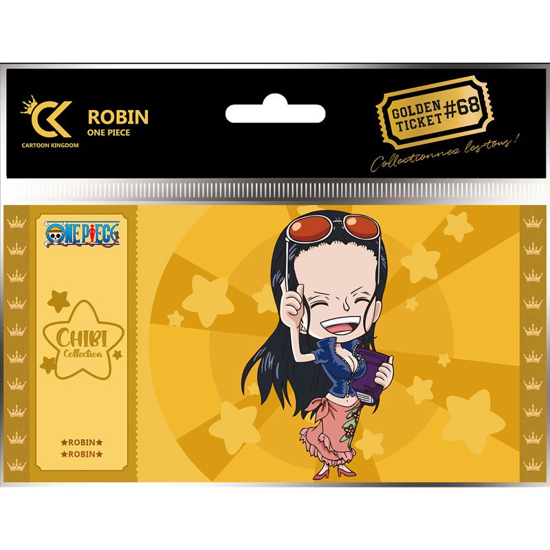 One Piece Golden Ticket Chibi Robin x5