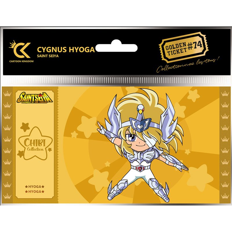 Saint Seiya Golden Ticket Chibi Hyoga - saint-seiya - GOLDEN TICKET