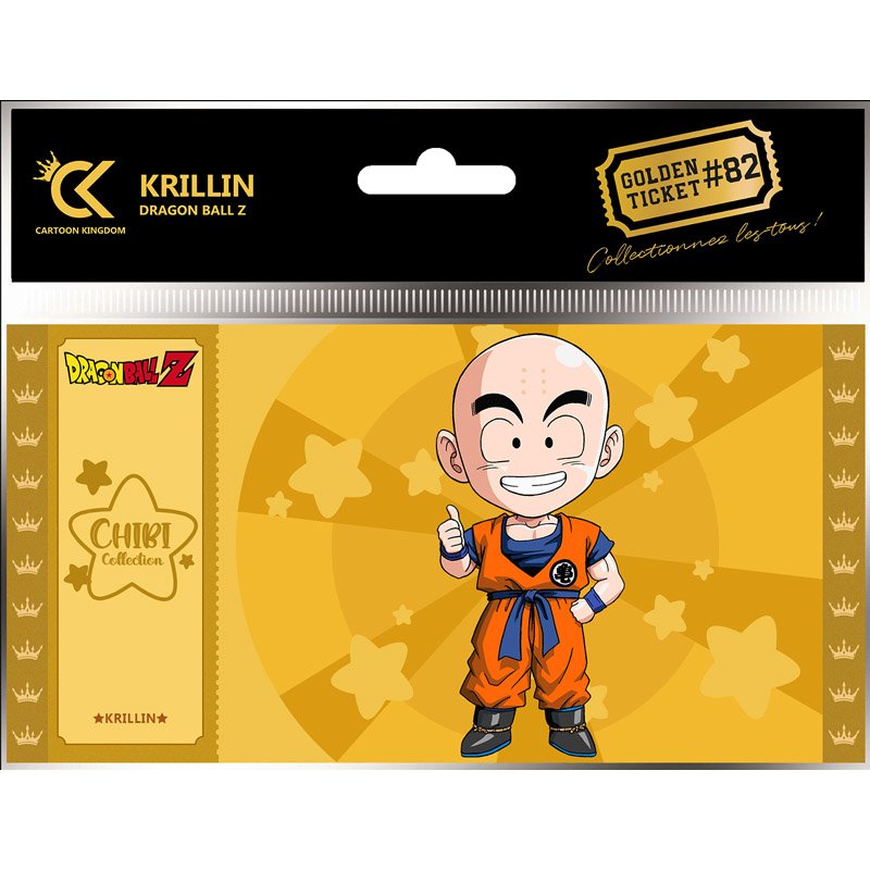 Dragon Ball Z Golden Ticket Chibi Krillin x5