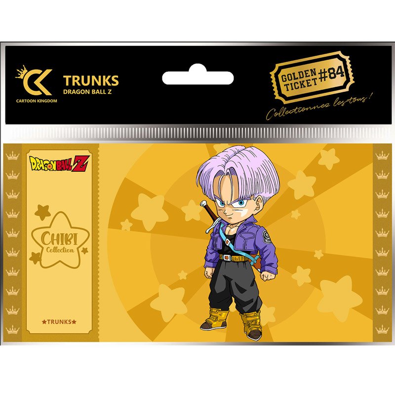 Dragon Ball Z Golden Ticket Chibi Trunks x5