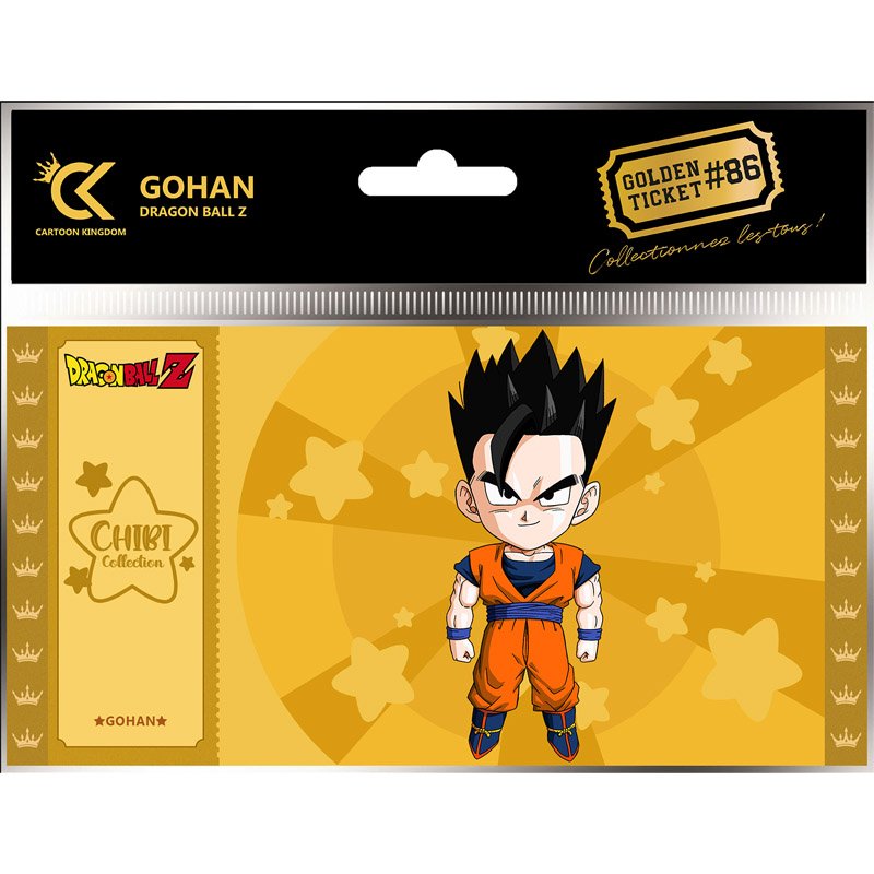 Dragon Ball Z Golden Ticket Chibi Gohan x5