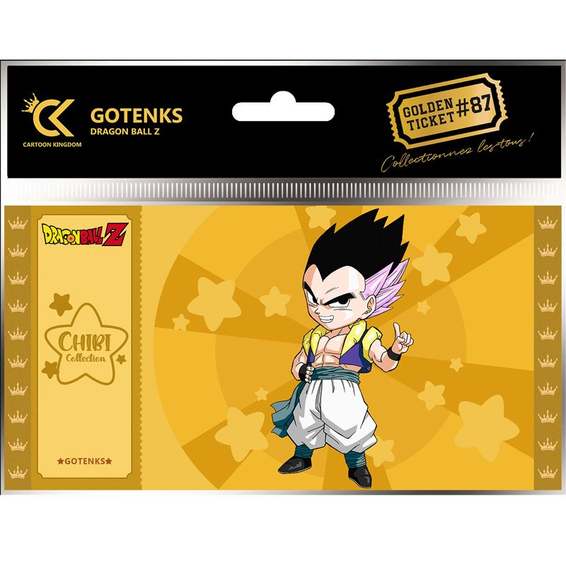 Dragon Ball Z Golden Ticket Chibi Gotenks x5