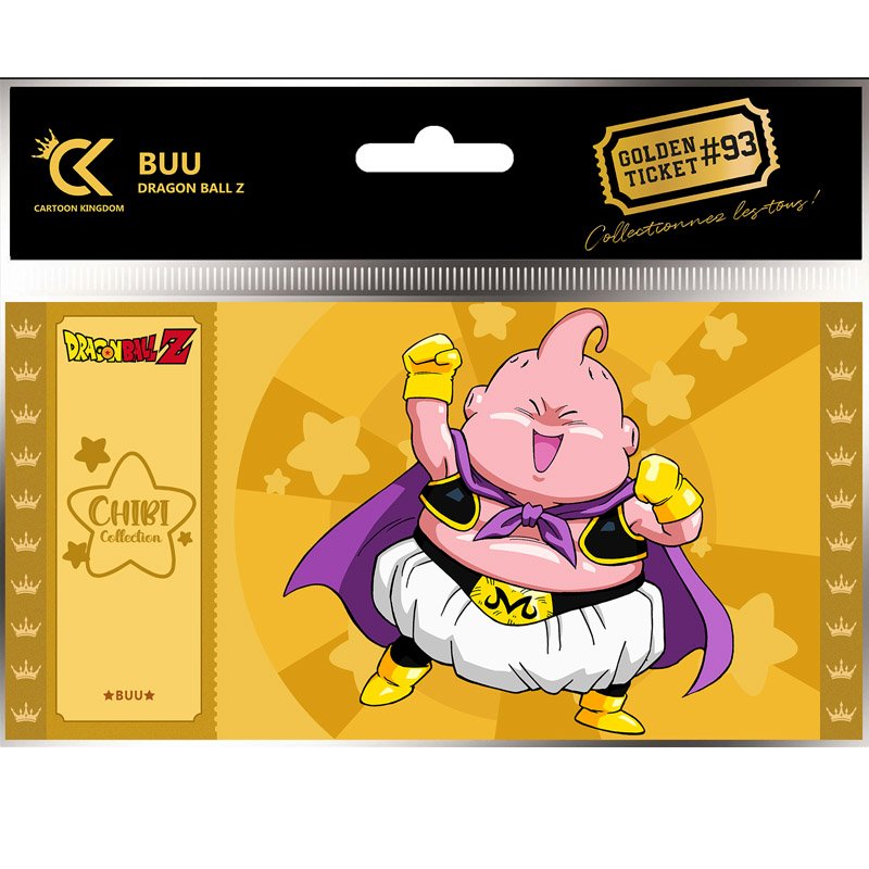 Dragon Ball Z Golden Ticket Chibi Buu x5