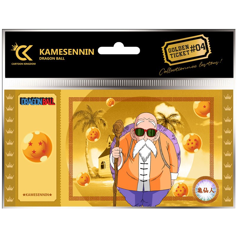 Dragon Ball Golden Ticket Kamesennin X5