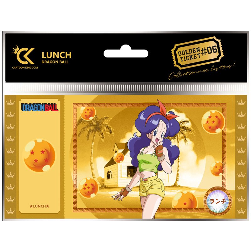Dragon Ball Golden Ticket Lunch X5