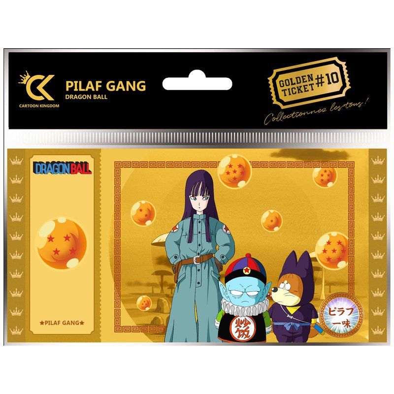 Dragon Ball Golden Ticket Pilaf Gang X5