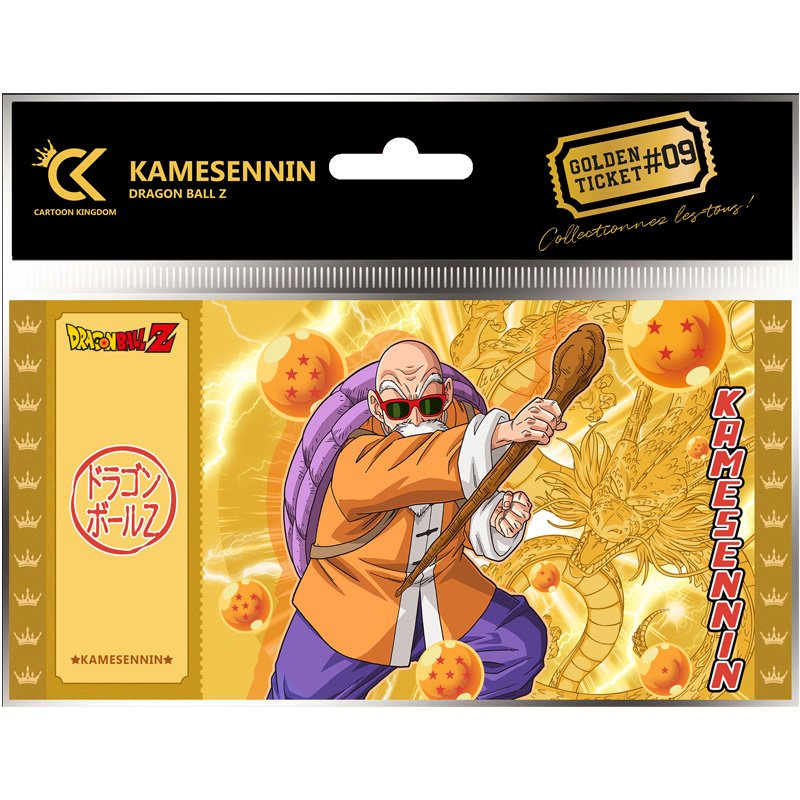 Dragon Ball Golden Ticket Kamesennin X5