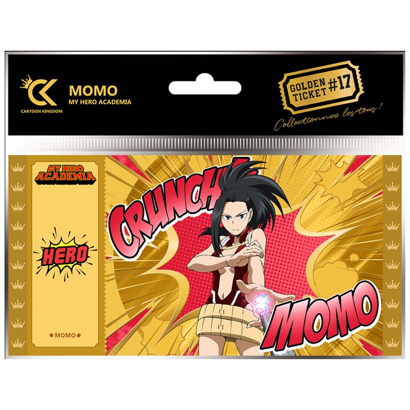 My Hero Academia Golden Ticket V2 Momo Yaoyorozu