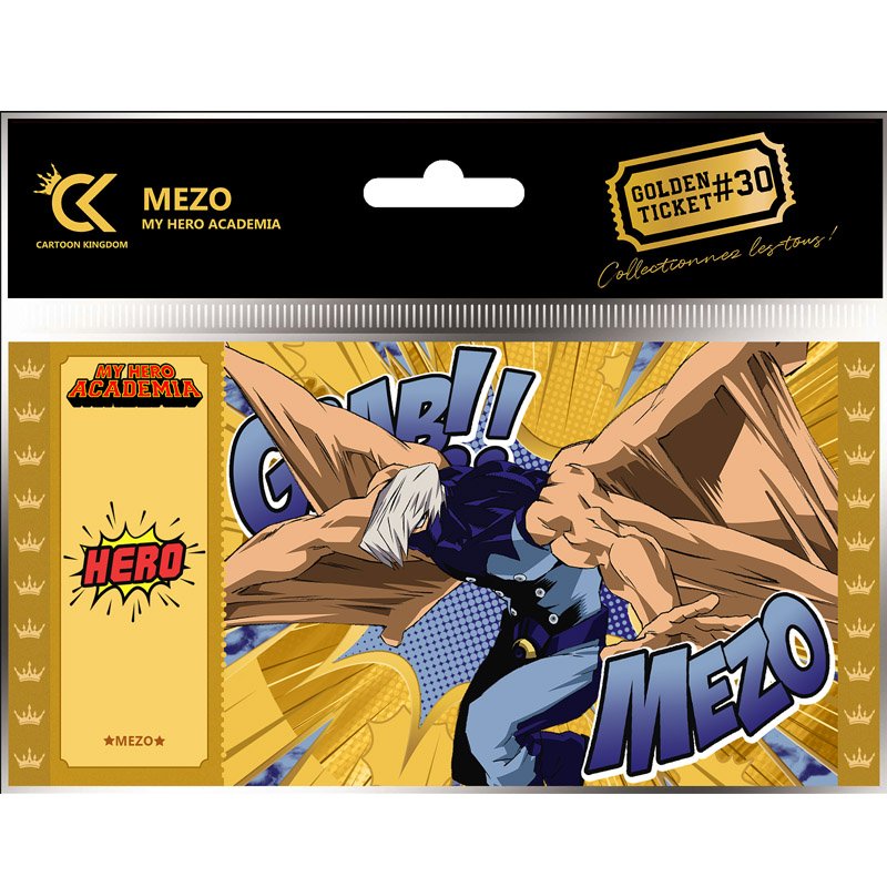 My Hero Academia Golden Ticket V2 Mezo Shoji x5