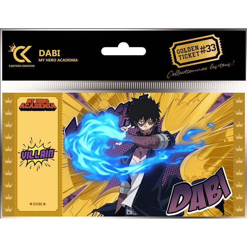 My Hero Academia Golden Ticket V2 Dabi x5