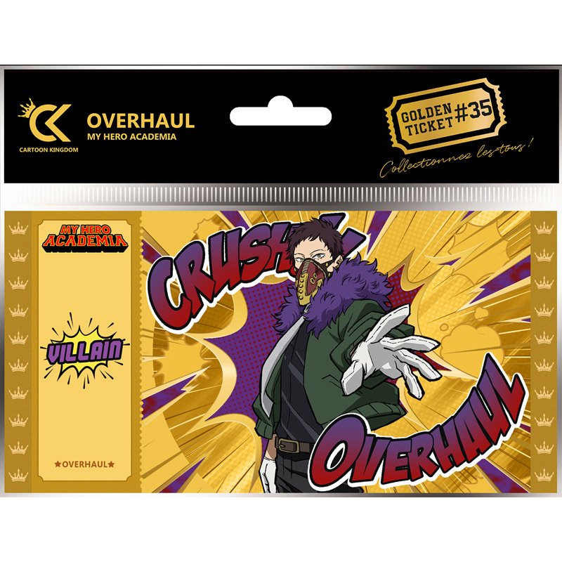 My Hero Academia Golden Ticket V2 Overhaul x5