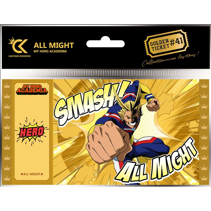 My Hero Academia Golden Ticket V2 All Might x5