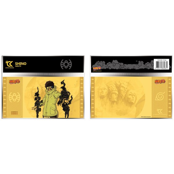 Naruto Golden Ticket Col.1 Shino Lot X10 - vue 2