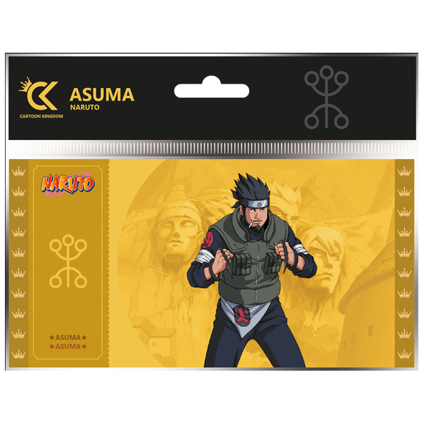 Naruto Golden ticket Col.2 Asuma Lot X10