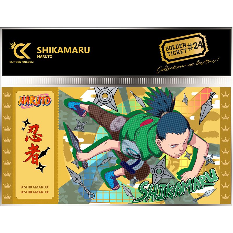 Naruto Golden Ticket V2 Shikamaru