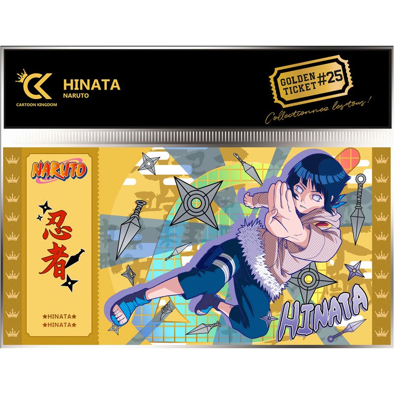 Naruto Golden Ticket V2 Hinata
