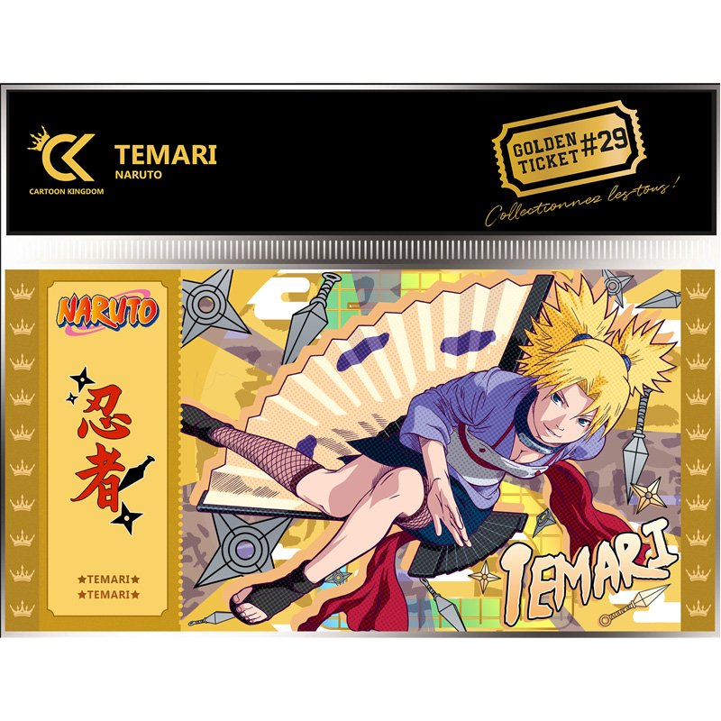 Naruto Golden Ticket V2 Temari