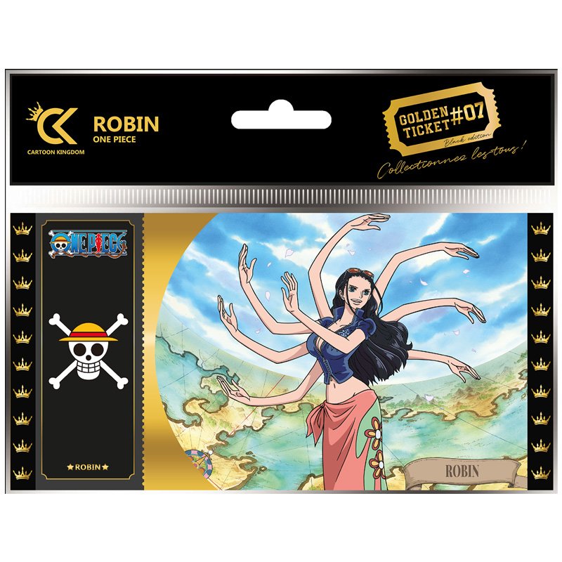 One Piece Black Ticket Nico Robin - one-piece - Goodies