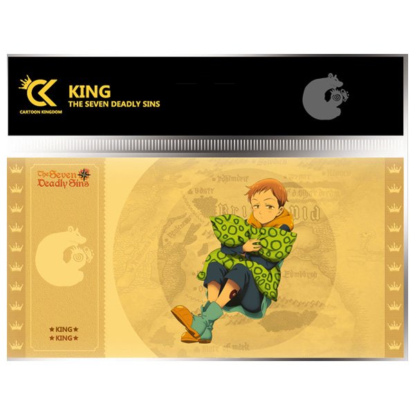 Seven Deadly Sins Golden Ticket King Lot - seven-deadly-sins - GOLDEN TICKET
