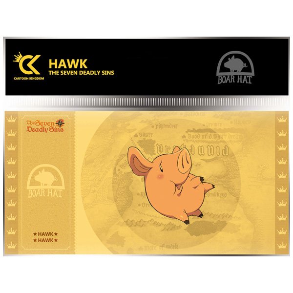 Seven Deadly Sins Golden Ticket Hawk Lot X10