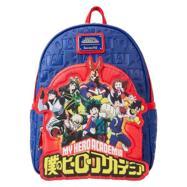 My Hero Academia Loungefly Mini Sac A Dos Group Debossed Log... - my-hero-academia - SAC / PORTEFEUILLE