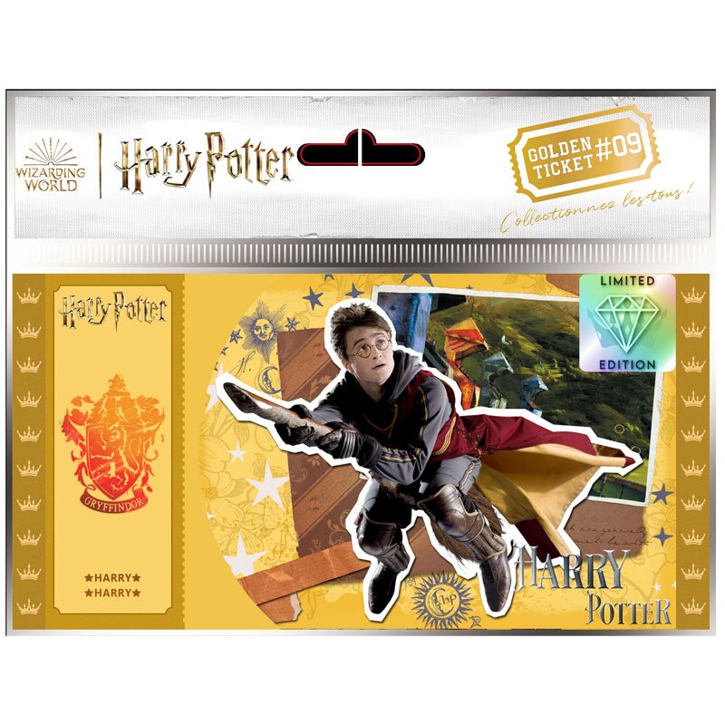 Harry Potter Golden Ticket Harry Quidditch X5