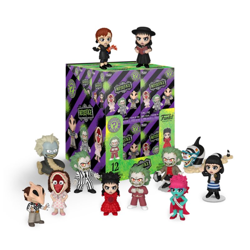 Beetlejuice Mystery Minis asst 12pcs