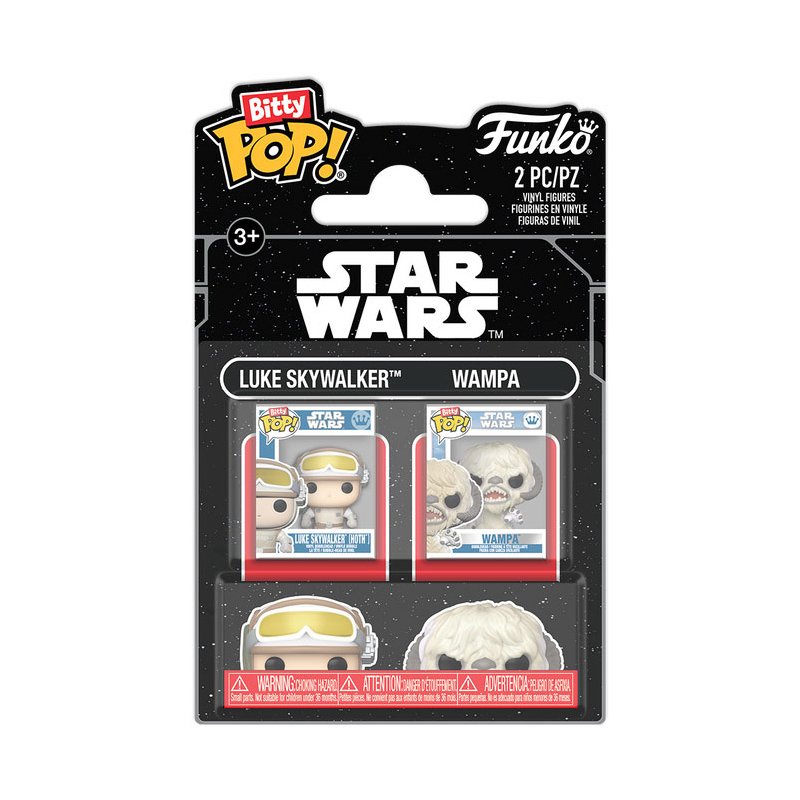 Sw Star Wars Bitty Pop 2-Pack Luke & Wampa