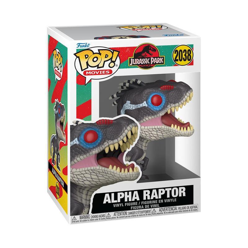Jurassic Park Pop S3 Alpha Raptor