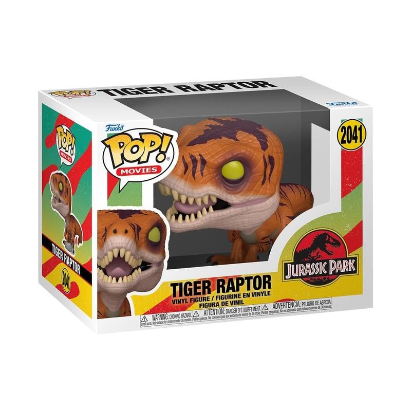 Jurassic Park Pop S3 Tiger Raptor
