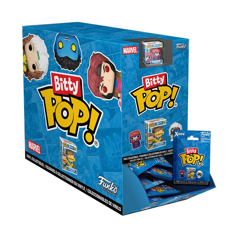 Marvel Bitty Pop Singles X-Men Asst 32pcs