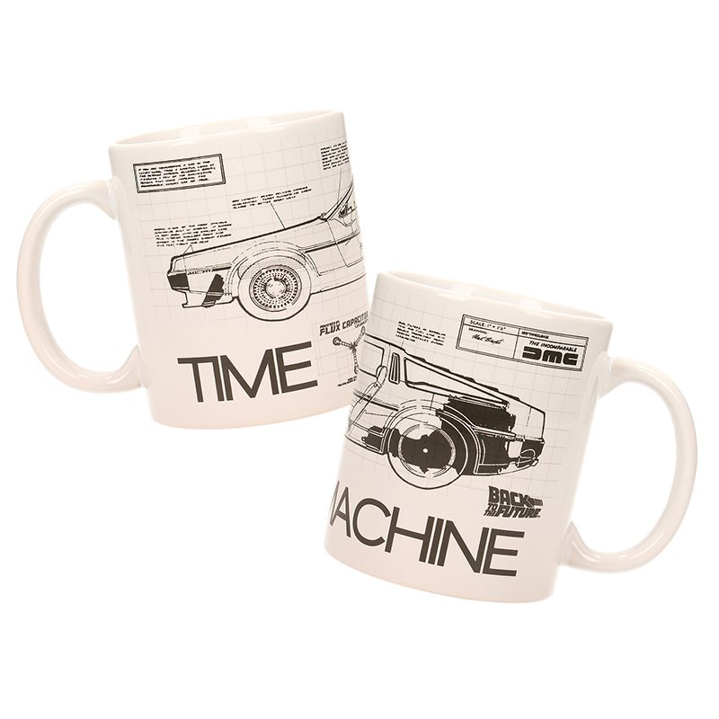 Retour Vers Le Futur Mug  Time Machine