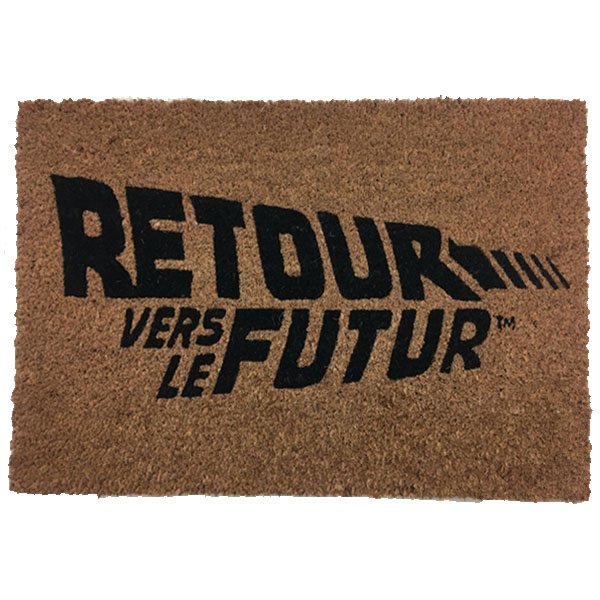 Retour Vers Le Futur Paillasson Logo Français 60 - type-tapis