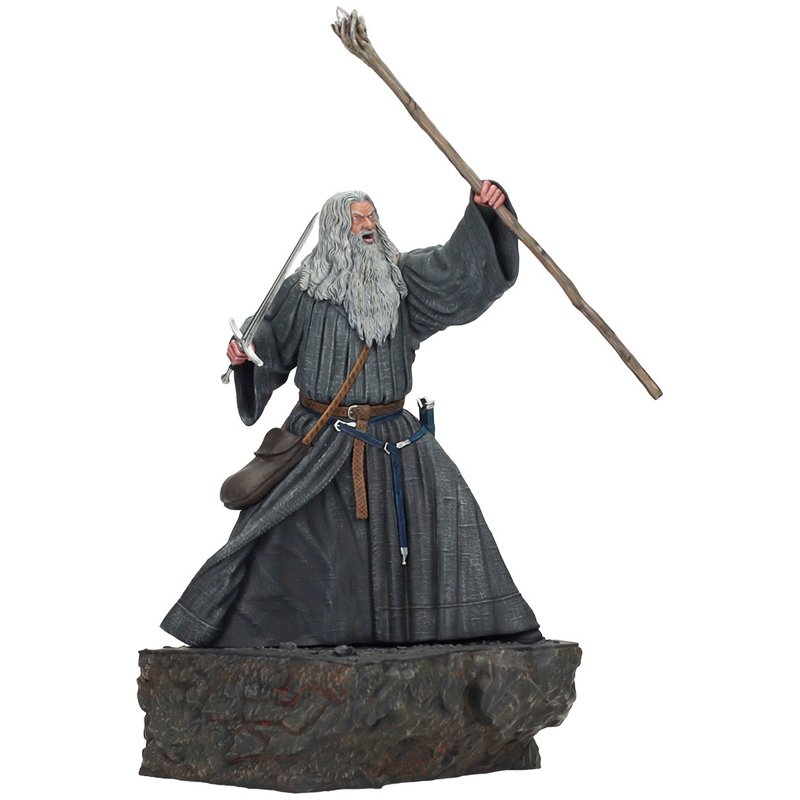 Le seigneur Des Anneaux Lotr Statue PVC Gandalf Moria Battle 18cm - cat-jeux-puzzles